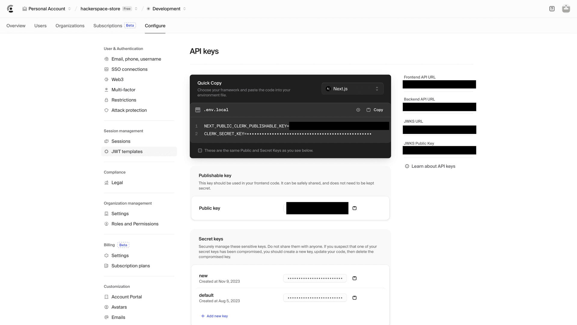 #4: Clerk Dashboard