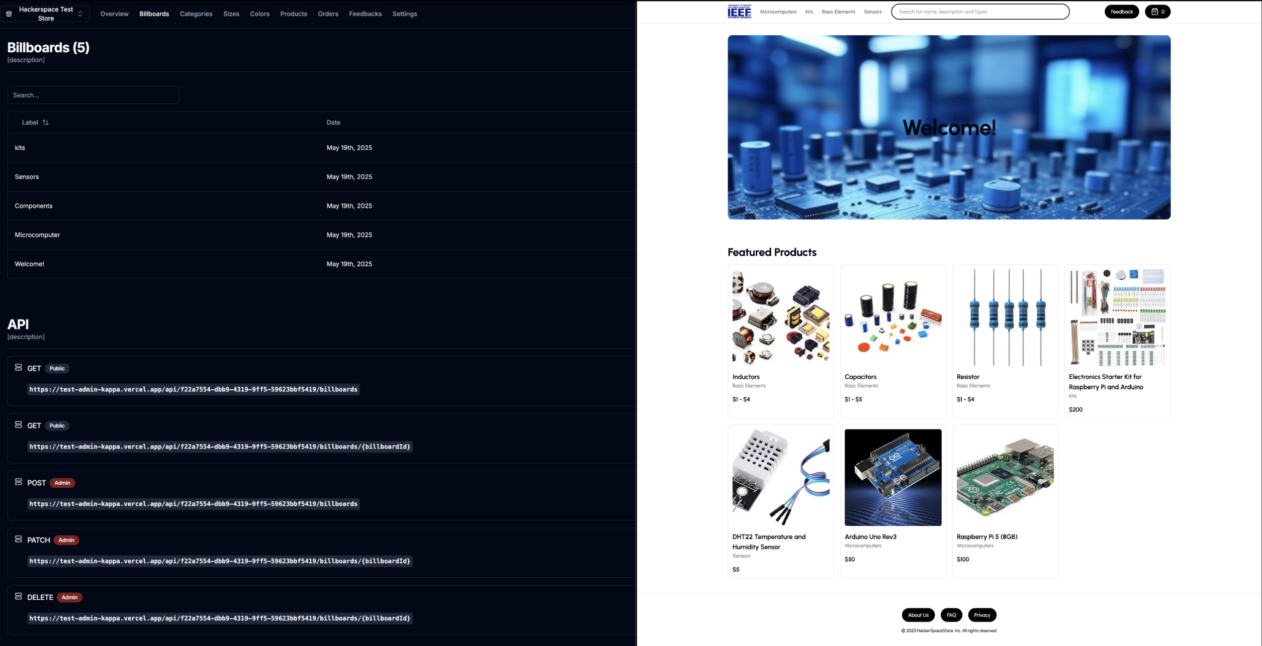 Hackerspace Club: SaaS Platform & E-Commerce CMS